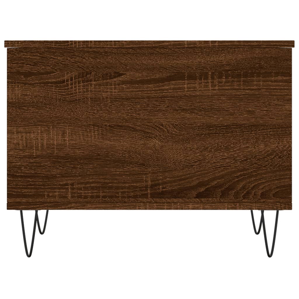 Couchtisch Braune Eiche 60x44,5x45 cm Holzwerkstoff