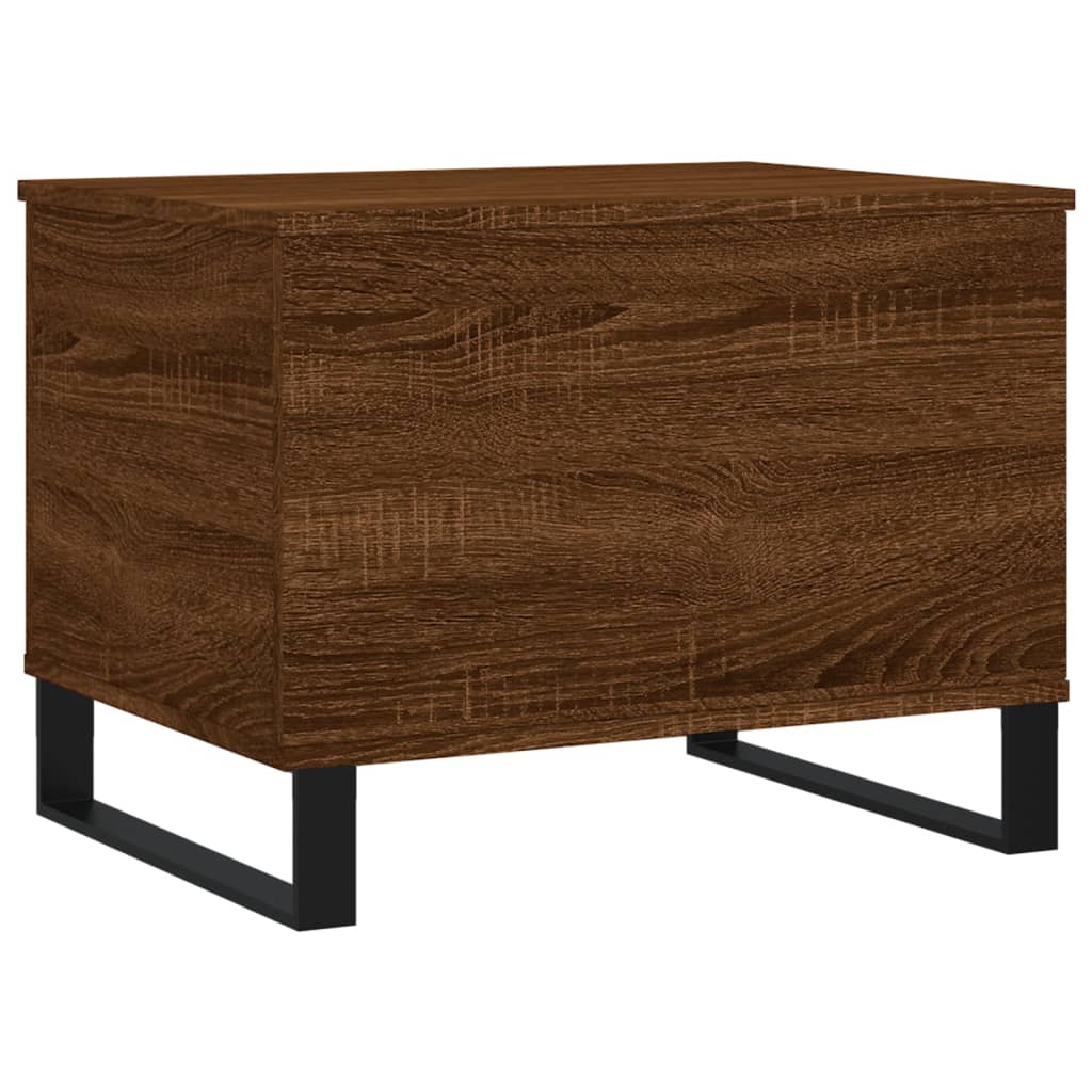 Table basse Chêne marron 60x44,5x45 cm Bois d'ingénierie