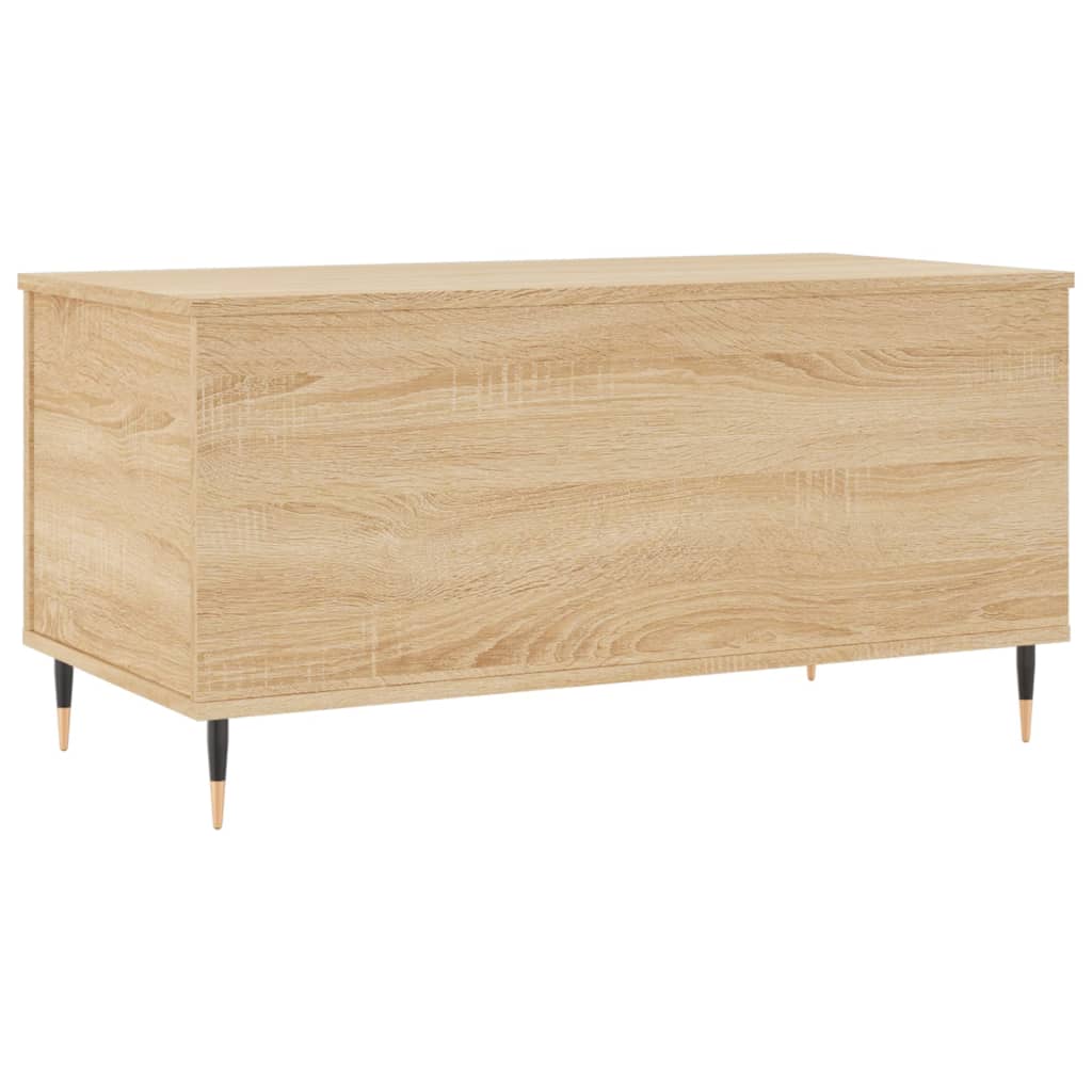 Coffee table Sonoma oak 90x44.5x45 cm Engineered wood