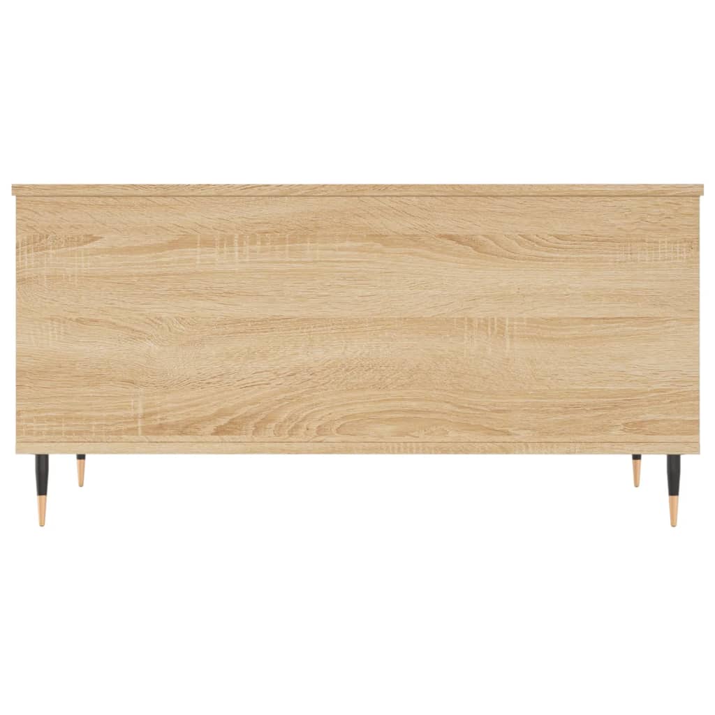 Coffee table Sonoma oak 90x44.5x45 cm Engineered wood