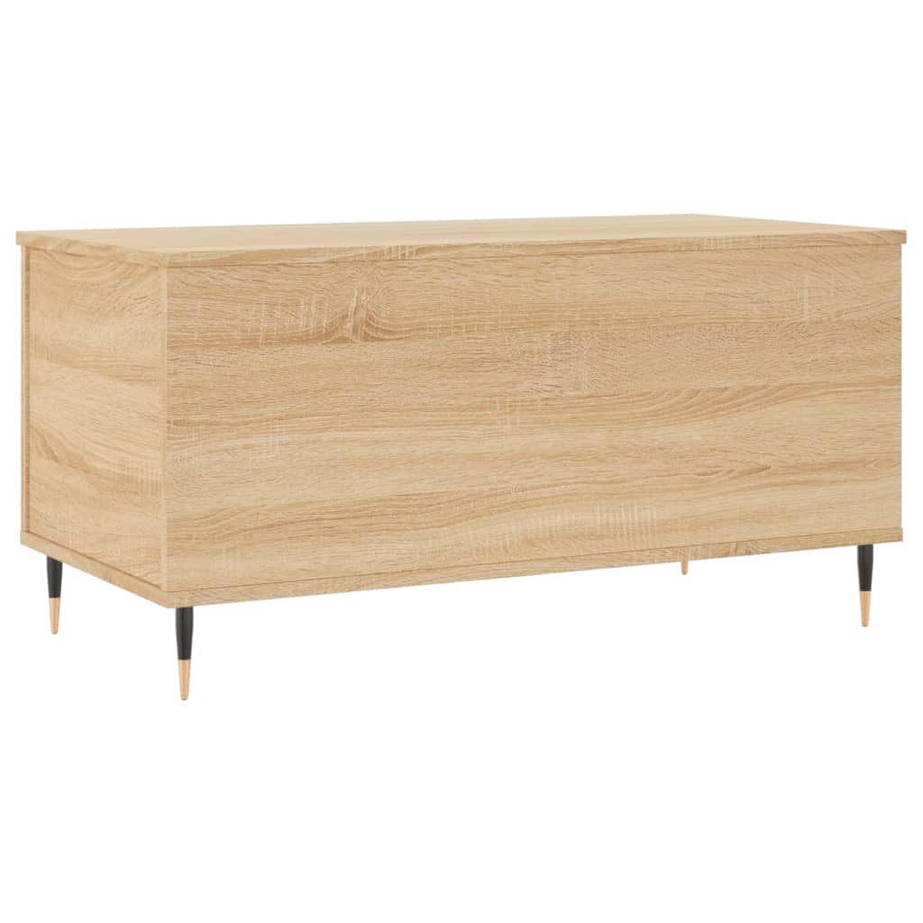 Coffee table Sonoma oak 90x44.5x45 cm Engineered wood