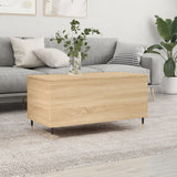 Coffee table Sonoma oak 90x44.5x45 cm Engineered wood