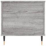 Sonoma coffee table gray 90x44.5x45 cm Engineered wood