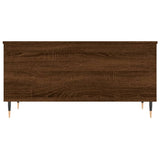 Table basse Chêne marron 90x44,5x45 cm Bois d'ingénierie