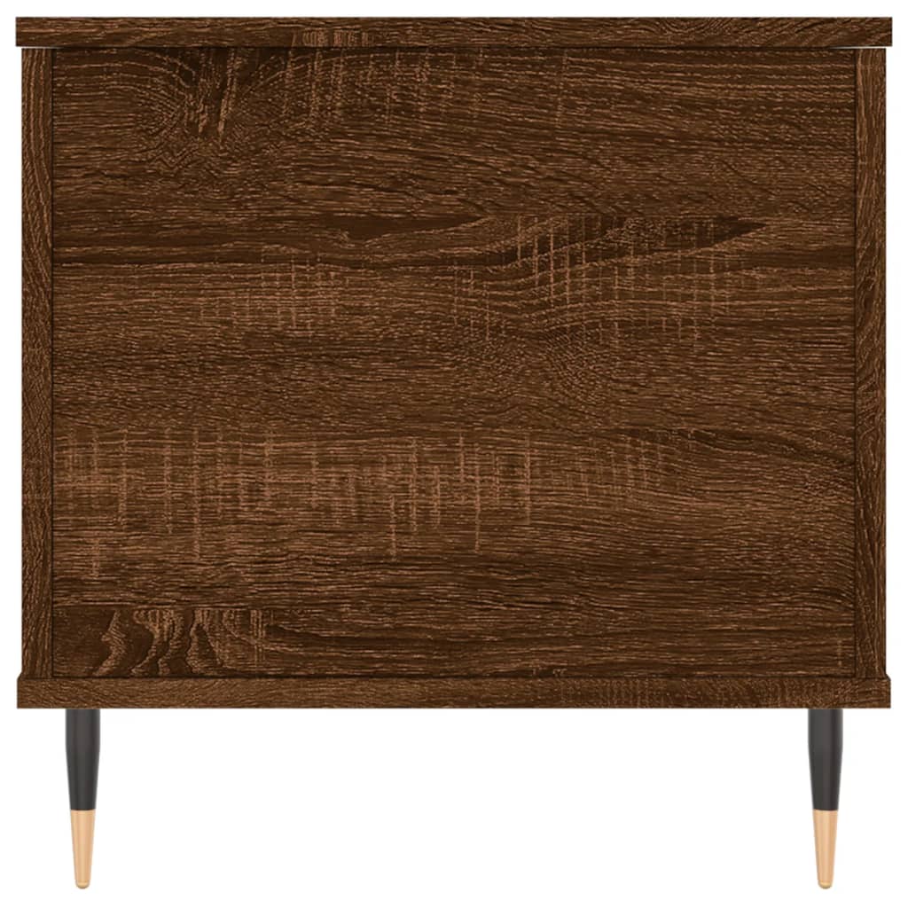 Table basse Chêne marron 90x44,5x45 cm Bois d'ingénierie