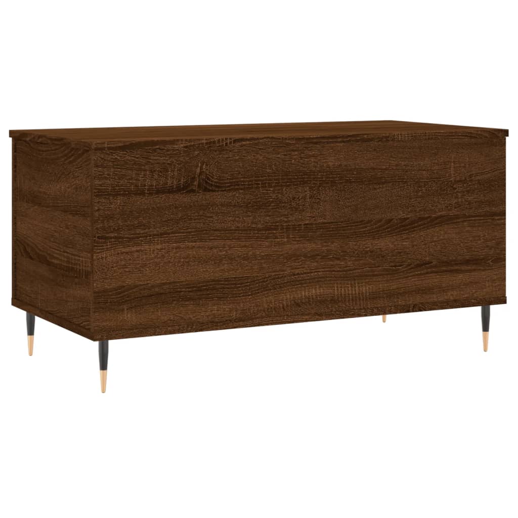 Couchtisch Braune Eiche 90x44,5x45 cm Holzwerkstoff