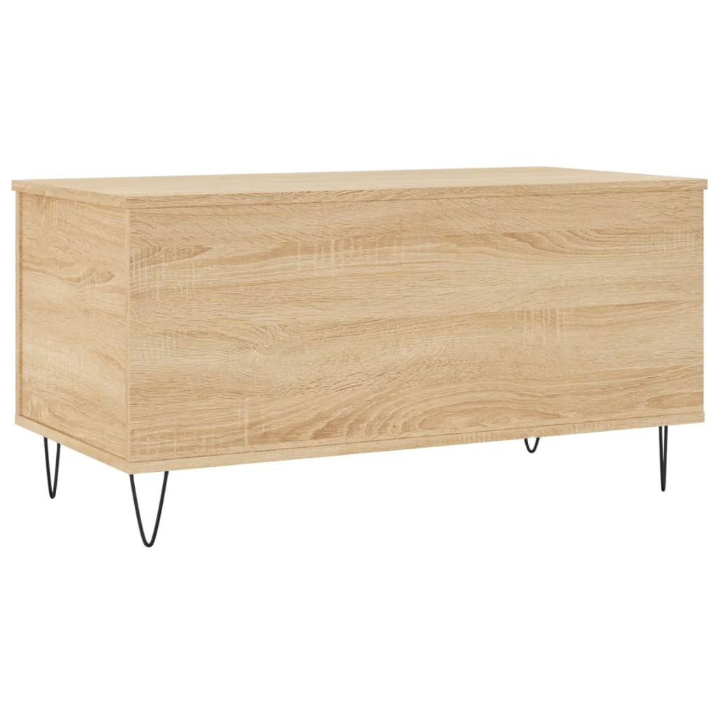 Table basse Chêne sonoma 90x44,5x45 cm Bois d'ingénierie