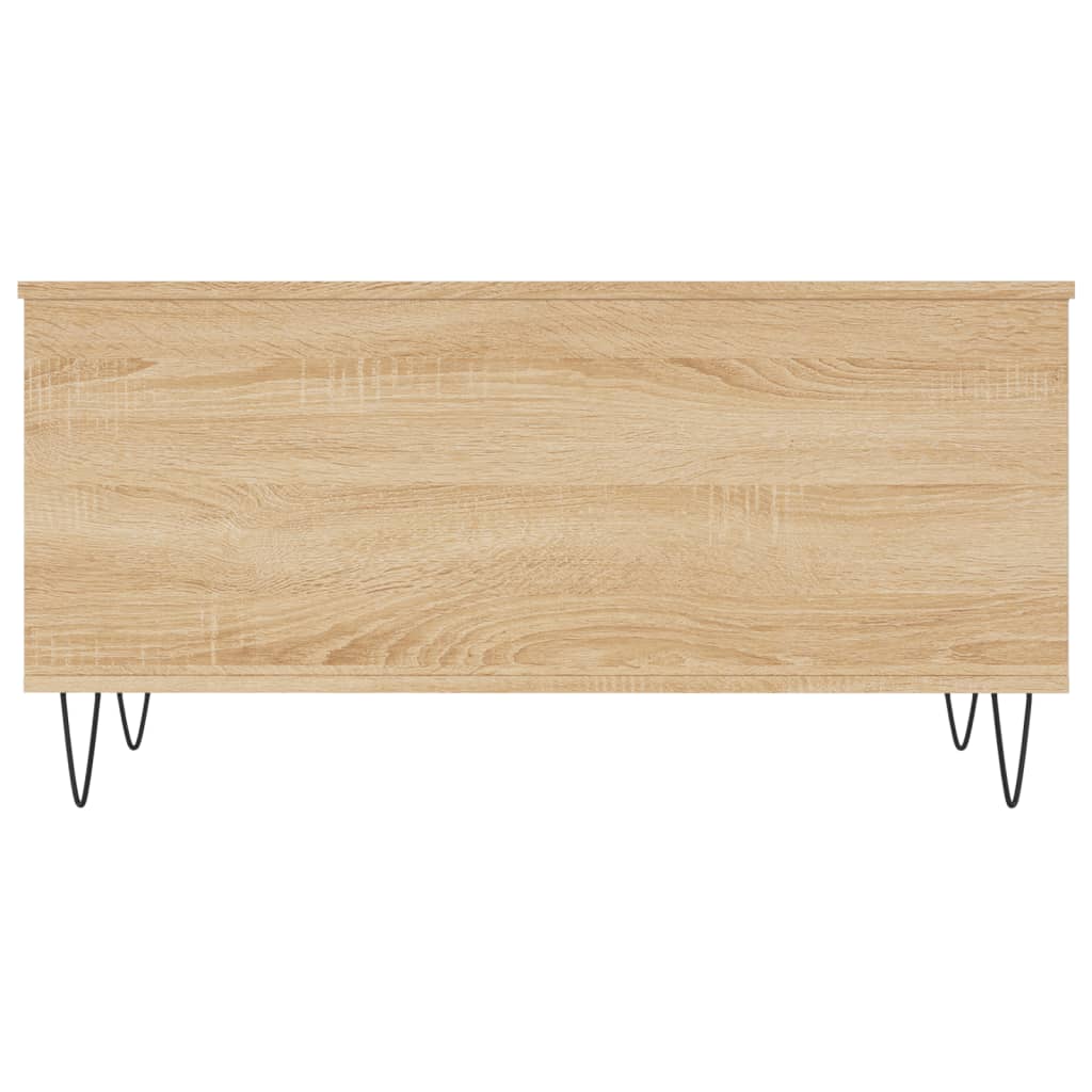 Table basse Chêne sonoma 90x44,5x45 cm Bois d'ingénierie