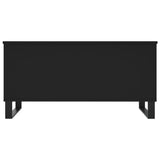 Couchtisch Schwarz 90x44,5x45 cm Holzwerkstoff