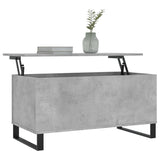 Couchtisch Betongrau 90x44,5x45 cm Holzwerkstoff