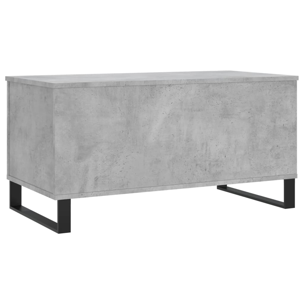 Couchtisch Betongrau 90x44,5x45 cm Holzwerkstoff