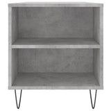 Betongrauer Couchtisch 102 x 44,5 x 50 cm, Holzwerkstoff