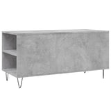 Betongrauer Couchtisch 102 x 44,5 x 50 cm, Holzwerkstoff