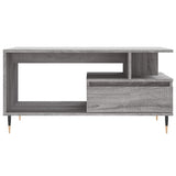 Sonoma grauer Couchtisch 90x49x45 cm Holzwerkstoff