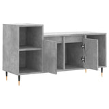 Meuble TV Gris béton 100x35x55 cm Bois d'ingénierie