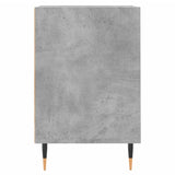 Meuble TV Gris béton 100x35x55 cm Bois d'ingénierie