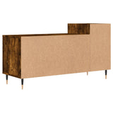 Meuble TV Chêne fumé 100x35x55 cm Bois d'ingénierie