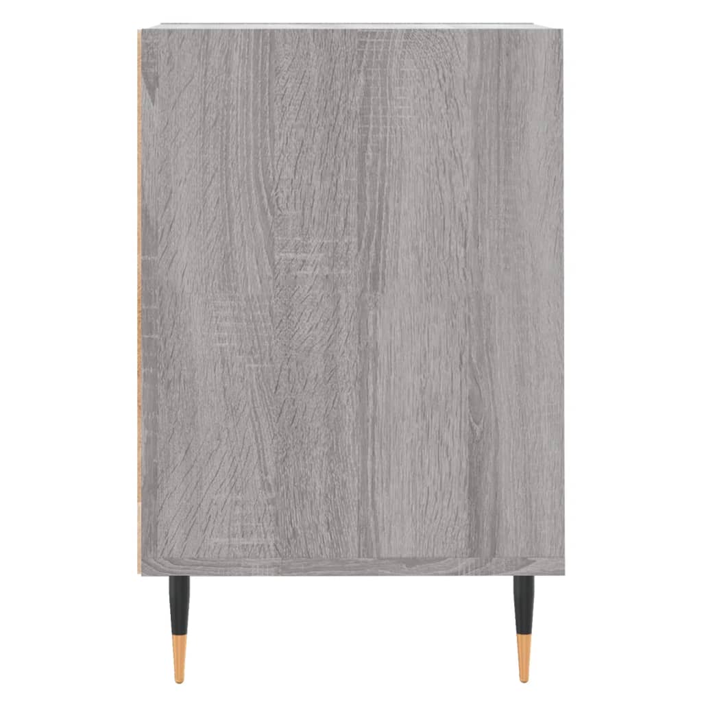 Meuble TV Sonoma gris 100x35x55 cm Bois d'ingénierie