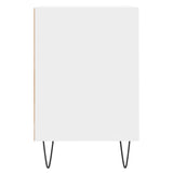 Meuble TV Blanc 100x35x55 cm Bois d'ingénierie