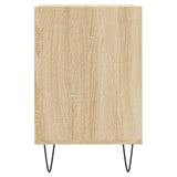 Meuble TV Chêne sonoma 100x35x55 cm Bois d'ingénierie