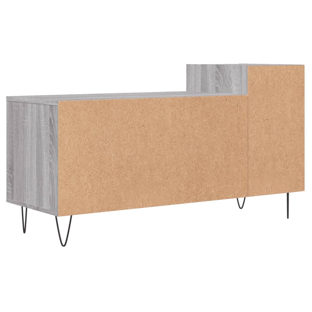 Meuble TV Sonoma gris 100x35x55 cm Bois d'ingénierie