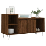 Meuble TV Chêne marron 100x35x55 cm Bois d'ingénierie