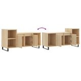 Meuble TV Chêne sonoma 100x35x55 cm Bois d'ingénierie