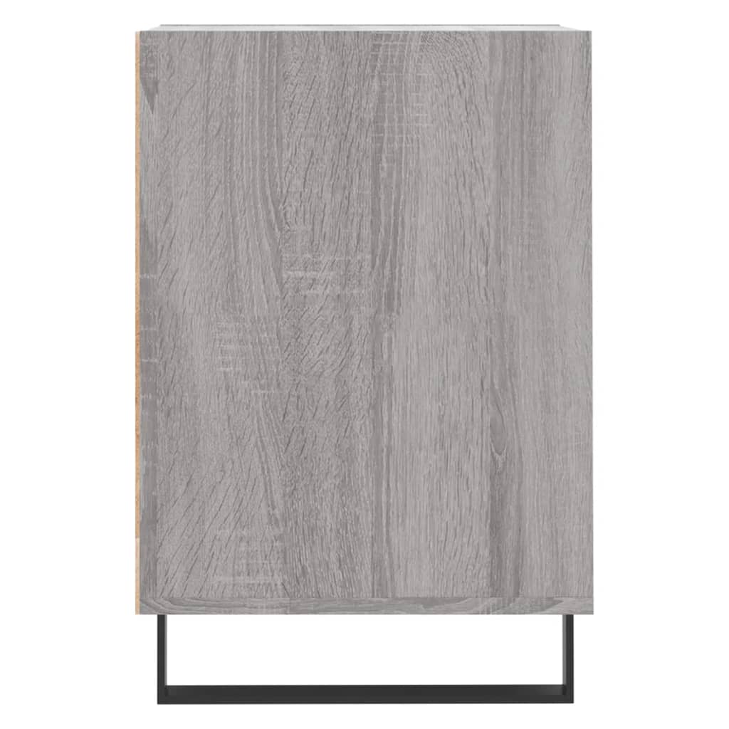 Meuble TV Sonoma gris 100x35x55 cm Bois d'ingénierie