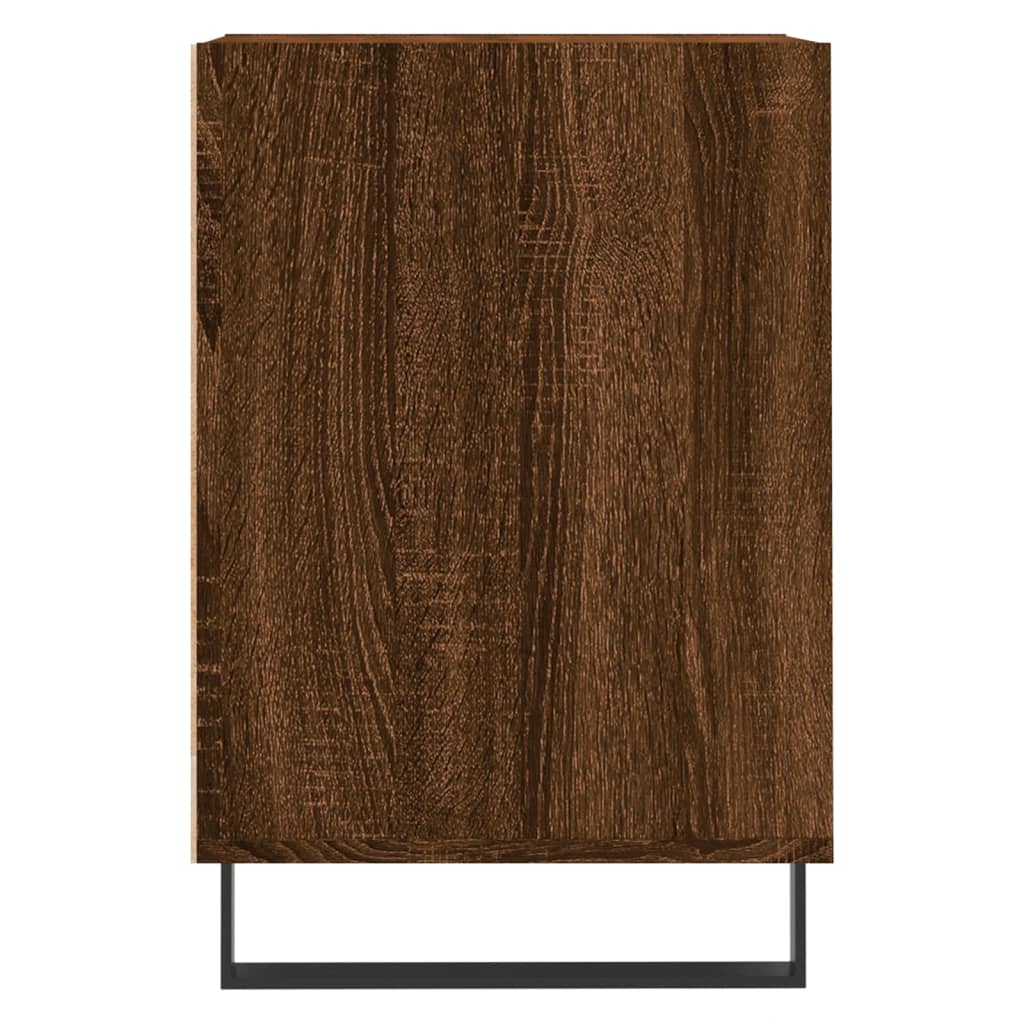 Meuble TV Chêne marron 100x35x55 cm Bois d'ingénierie