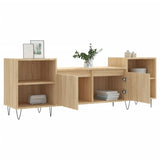 Meuble TV Chêne sonoma 160x35x55 cm Bois d'ingénierie