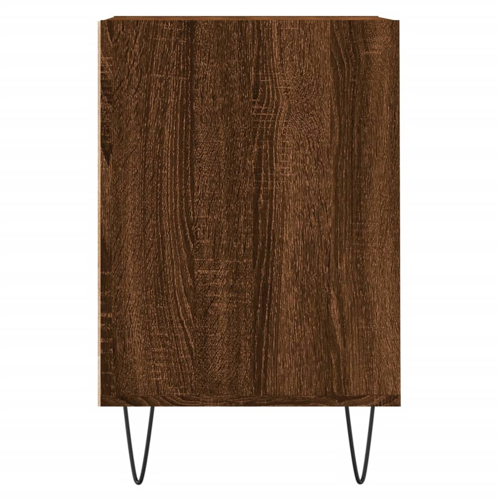 Meuble TV Chêne marron 160x35x55 cm Bois d'ingénierie