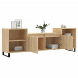 Meuble TV Chêne sonoma 160x35x55 cm Bois d'ingénierie