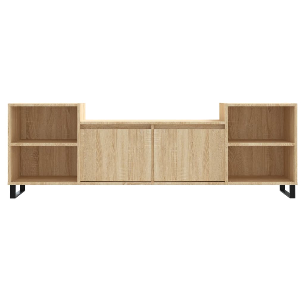 Meuble TV Chêne sonoma 160x35x55 cm Bois d'ingénierie