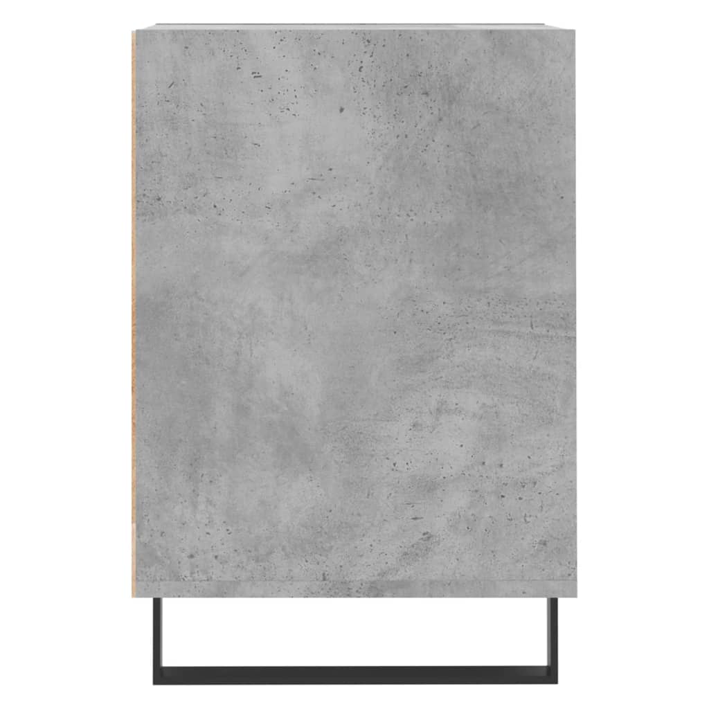 Meuble TV Gris béton 160x35x55 cm Bois d'ingénierie