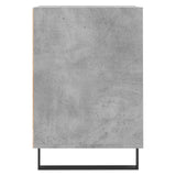 Meuble TV Gris béton 160x35x55 cm Bois d'ingénierie