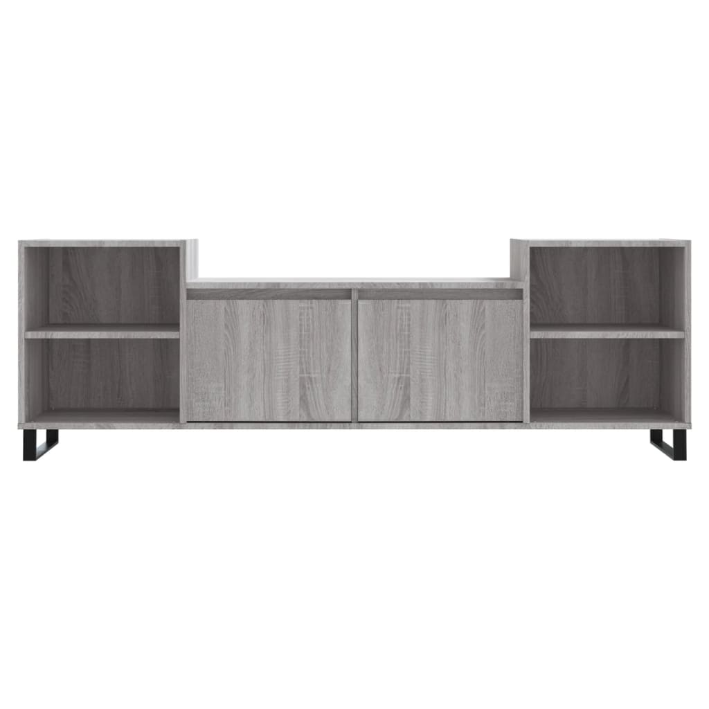 Meuble TV Sonoma gris 160x35x55 cm Bois d'ingénierie