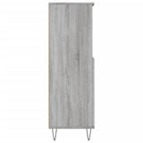 Buffet haut Sonoma gris 60x36x110 cm Bois d'ingénierie