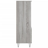 Buffet haut Sonoma gris 40x36x110 cm Bois d'ingénierie