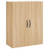 Armoire murale chêne sonoma 69,5x34x90 cm bois d'ingénierie