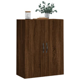 Armoire murale chêne marron 69,5x34x90 cm bois d'ingénierie