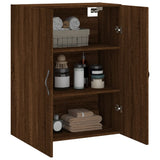 Armoire murale chêne marron 69,5x34x90 cm bois d'ingénierie