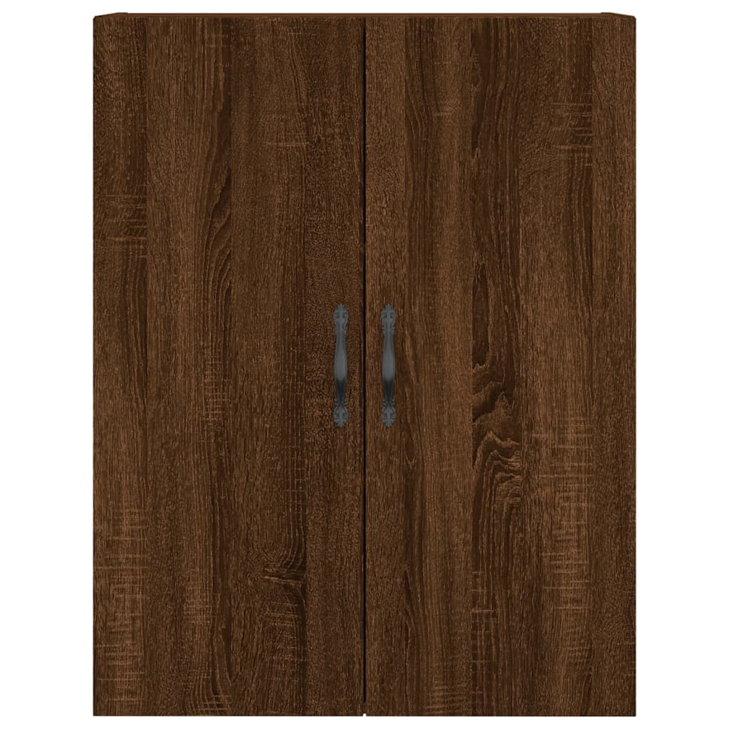 Armoire murale chêne marron 69,5x34x90 cm bois d'ingénierie