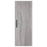 Sonoma gray wall cabinet 34.5x34x90 cm engineered wood