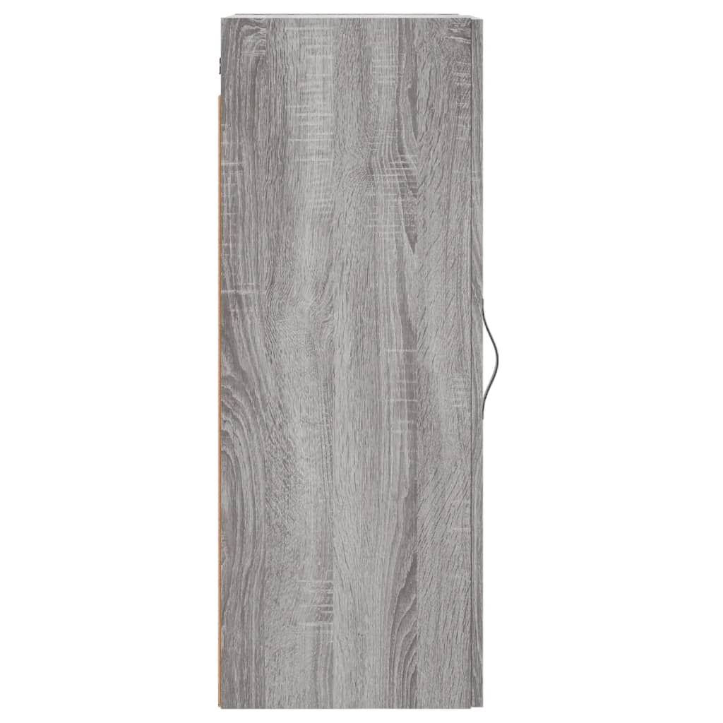 Sonoma gray wall cabinet 34.5x34x90 cm engineered wood