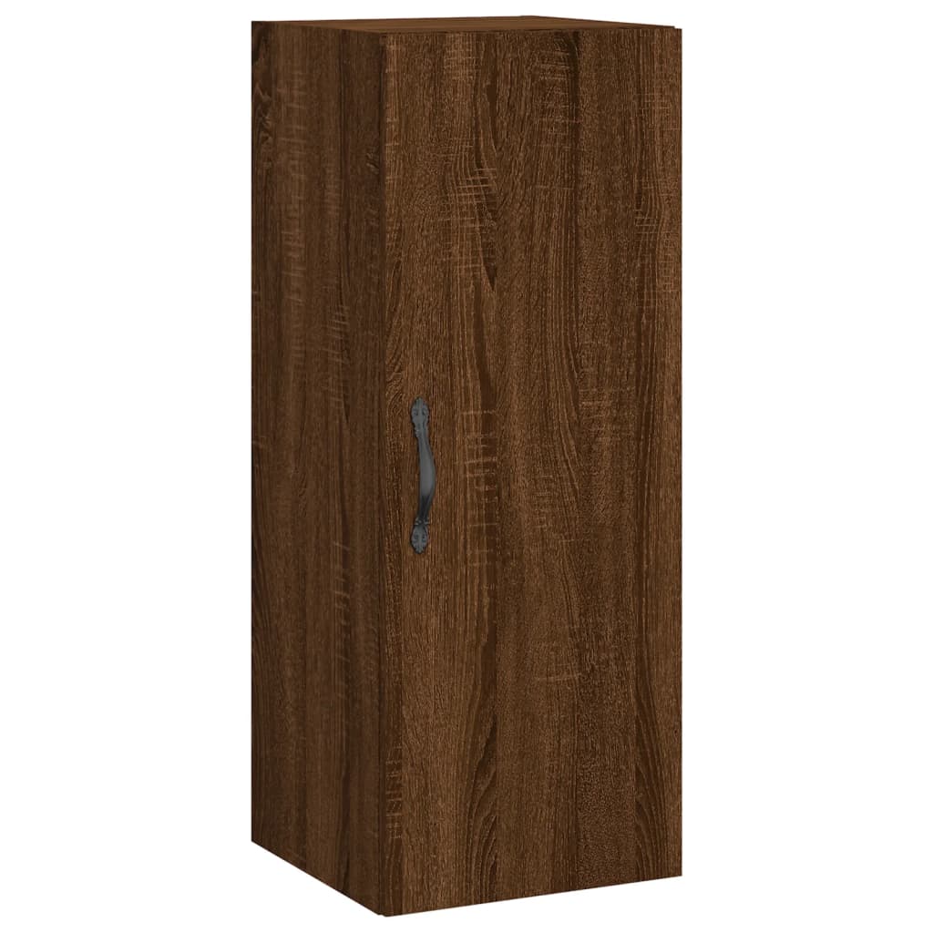 Armoire murale chêne marron 34,5x34x90 cm bois d'ingénierie