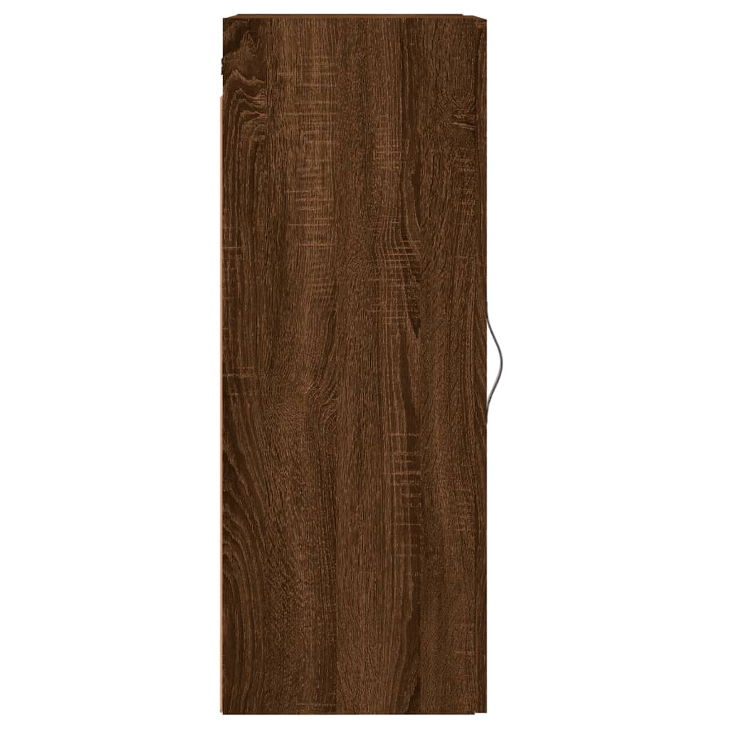 Armoire murale chêne marron 34,5x34x90 cm bois d'ingénierie