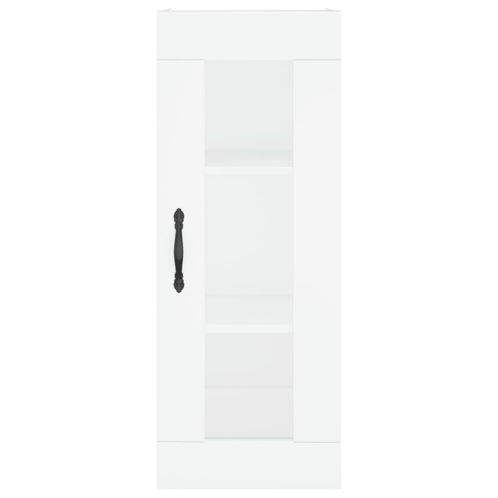 Armoire murale blanc 34,5x34x90 cm