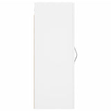 Armoire murale blanc 34,5x34x90 cm