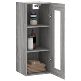 Sonoma grey wall cabinet 34.5x34x90 cm