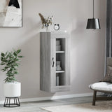 Sonoma grey wall cabinet 34.5x34x90 cm